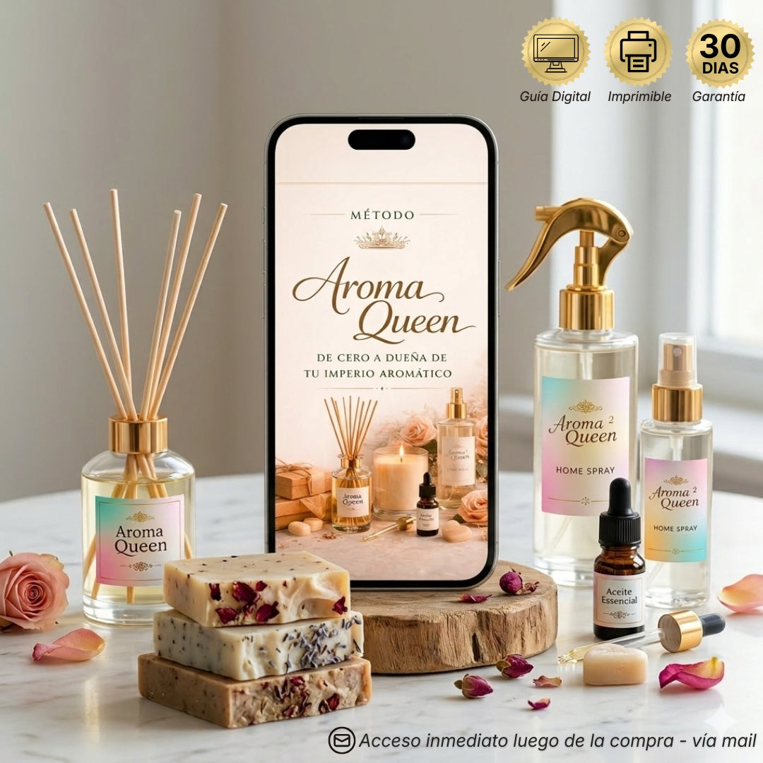 👑 Crea y Vende tu Propia Línea de Aromas